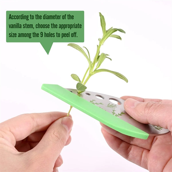 Stainless Steel Herb Stripper and Cutter