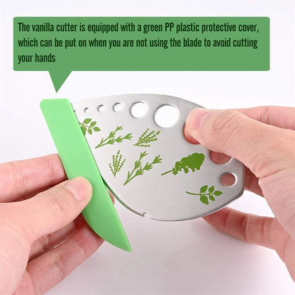 Stainless Steel Herb Stripper and Cutter