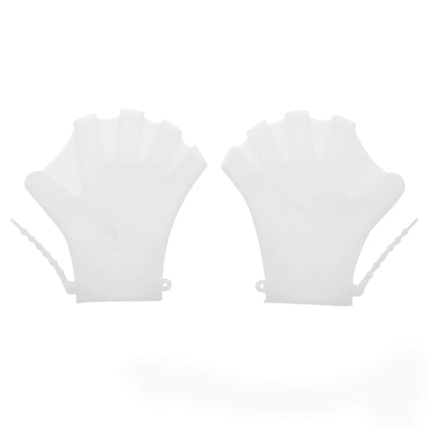 Silicone Finger Webbed Swim Training Gloves