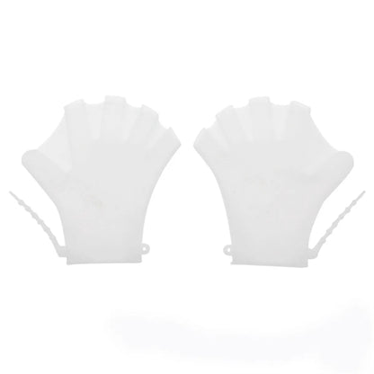 Silicone Finger Webbed Swim Training Gloves