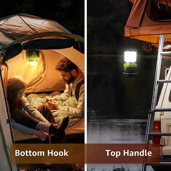 1000LM Battery Powered LED Camping Lantern