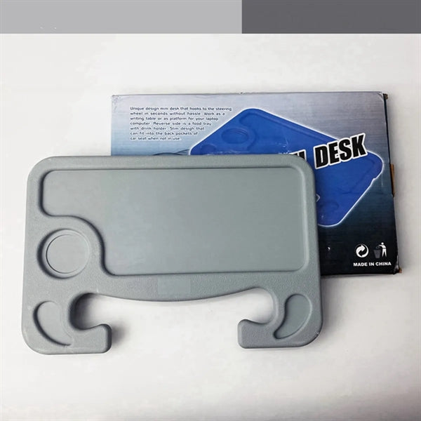 Steering Wheel Mounted Table