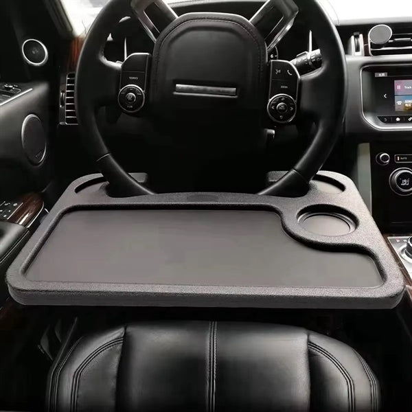 Steering Wheel Mounted Table