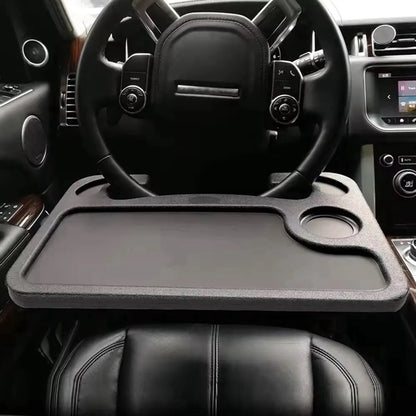 Steering Wheel Mounted Table