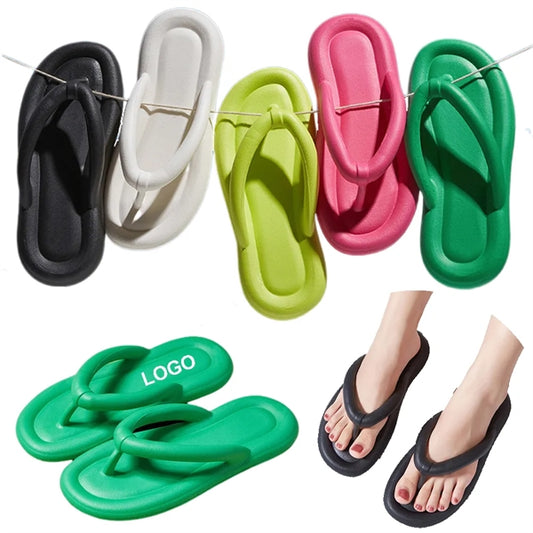 Women's Soft Lightweight EVA Sandlas Beach Flip Flops