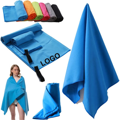 Portable Microfiber Quick Dry Beach Towel