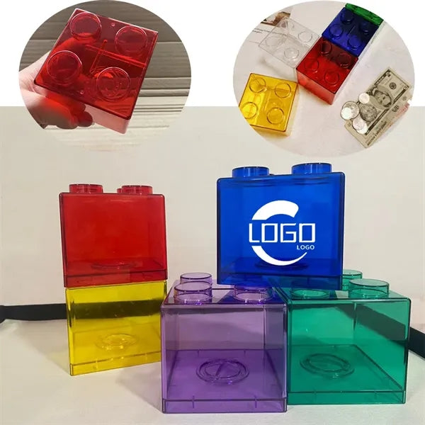 Coin Bank For Building Blocks