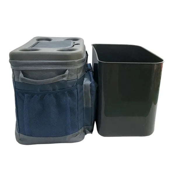 24 Cans 600D Oxford Cloth Traveling Insulated Cooler Bag