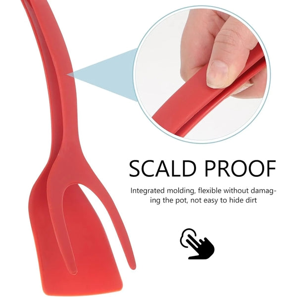 2 in 1 Non-Stick Spatula and Tongs