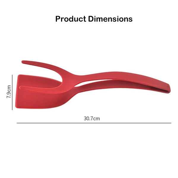 2 in 1 Non-Stick Spatula and Tongs