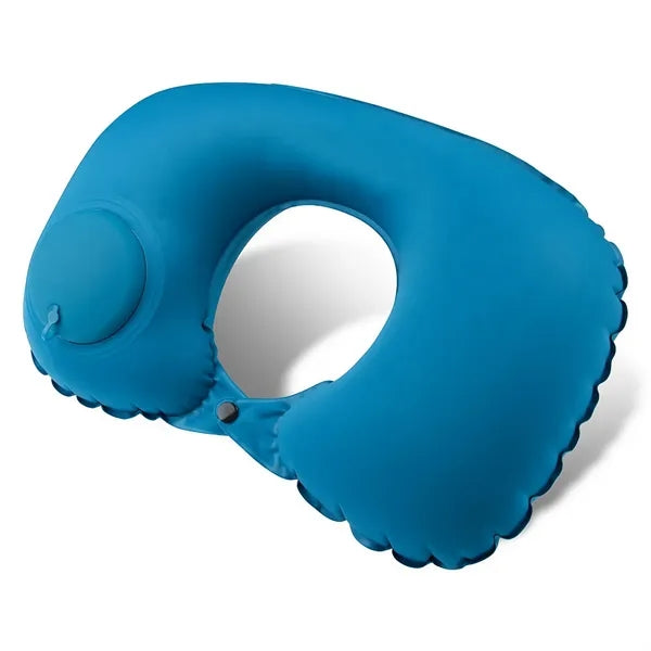 Ultra Soft Inflatable U-Shaped Travel Pillow