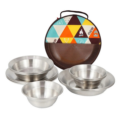 16-Piece Camping Cookware Set