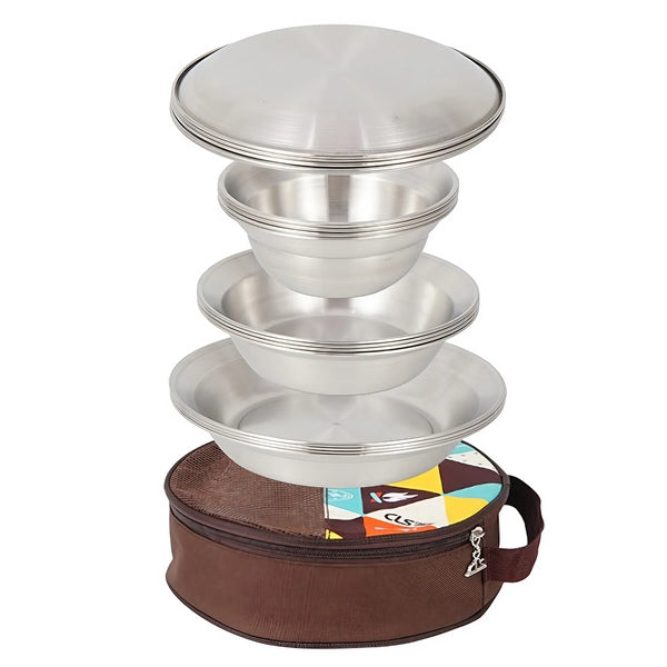 16-Piece Camping Cookware Set