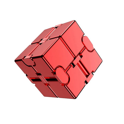 Aluminum Alloy Infinity Cube Fidget Toy