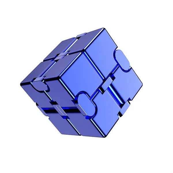 Aluminum Alloy Infinity Cube Fidget Toy