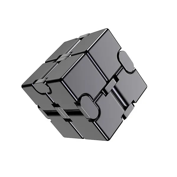 Aluminum Alloy Infinity Cube Fidget Toy