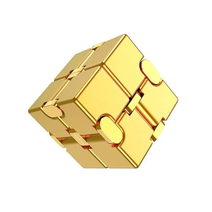 Aluminum Alloy Infinity Cube Fidget Toy