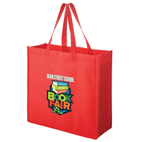 Recycled P.E.T. Non-Woven Tote Bag - Full Color