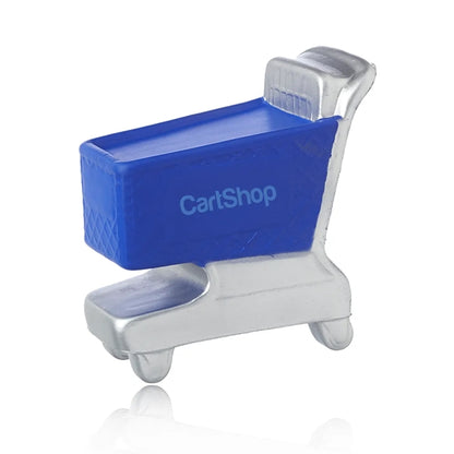 Super Market Cart Shaped Stress Ball