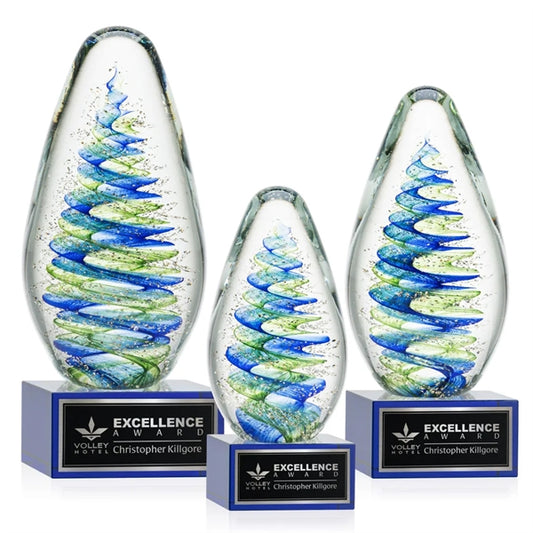 Jezebel Award on Hancock Base - Blue
