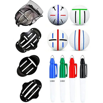 8 Pieces Precision Golf Ball Line Drawing Marker
