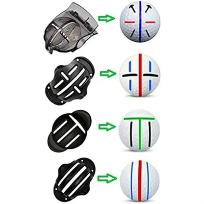 8 Pieces Precision Golf Ball Line Drawing Marker