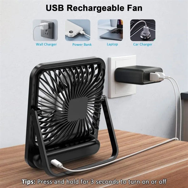 Desk Fan Battery Operated