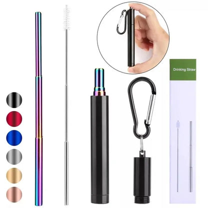 Telescopic Straw with Case