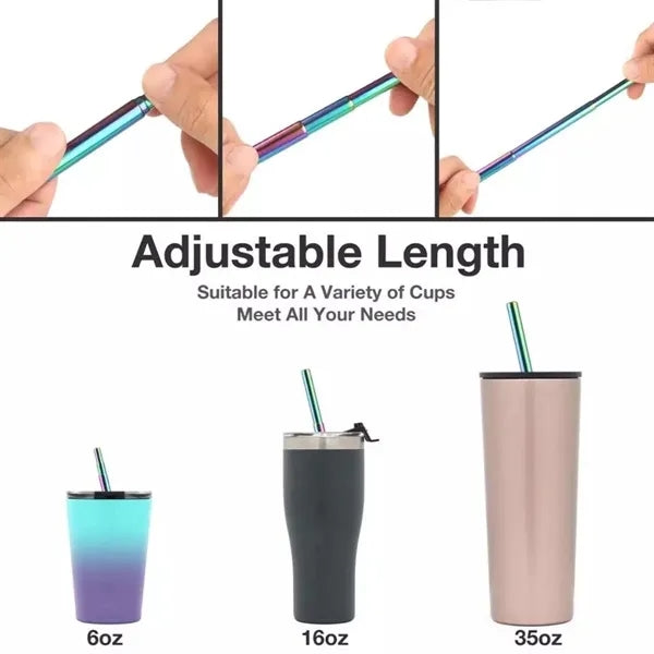 Telescopic Straw with Case
