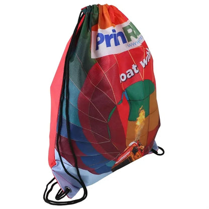Sublimated Non-Woven Drawstring Backpack