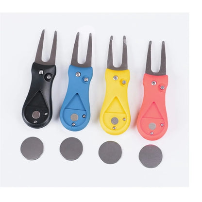 Foldable Divot Tool Golf Pitch Repairer