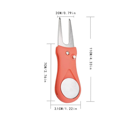 Foldable Divot Tool Golf Pitch Repairer