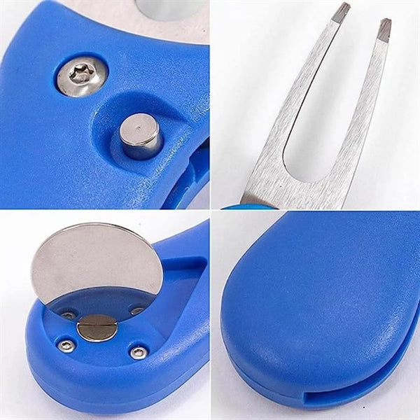 Foldable Divot Tool Golf Pitch Repairer