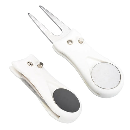 Foldable Divot Tool Golf Pitch Repairer