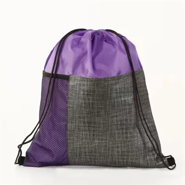 Etched Pocket Drawstring Sportpack