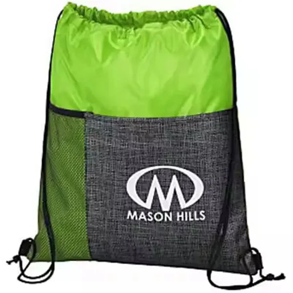 Etched Pocket Drawstring Sportpack