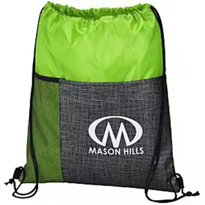 Etched Pocket Drawstring Sportpack