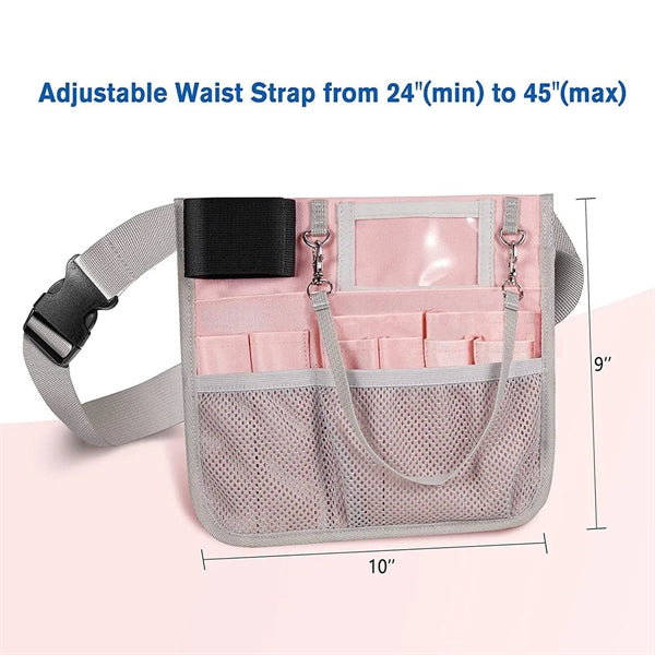 Multi Compartment Nursing Organizer Belt Stethoscope Holder