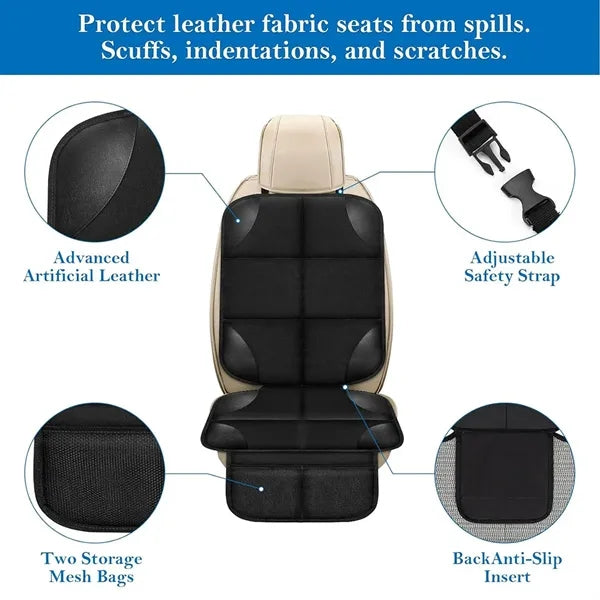 Non-Slip Backing Waterproof Durable Car Seat Protector