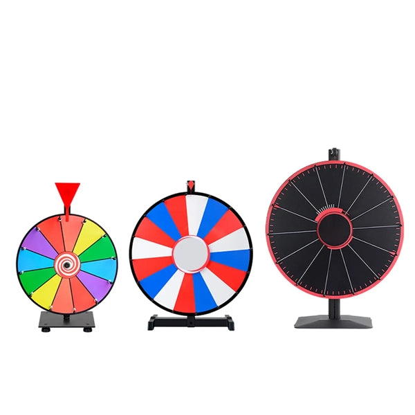 Spinning Prize Editable Wheel w/ Dry Erase Marker & Eraser