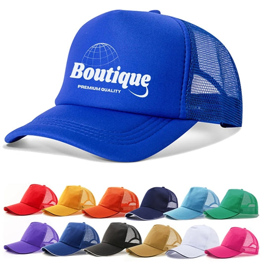 Quick Dry Baseball Cap Mesh Running Lightweight Snapback Hat