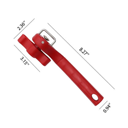Manual Stainless Steel Handle Side Open Safety Can Opener