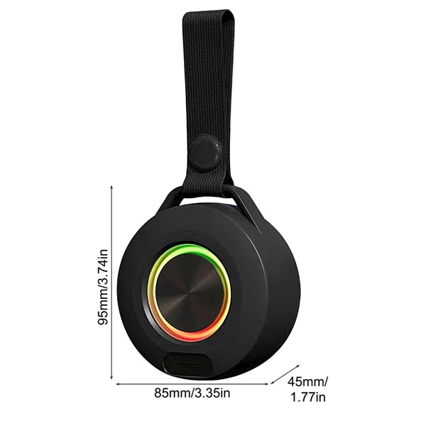 Colorful Lights Portable Wireless Speaker