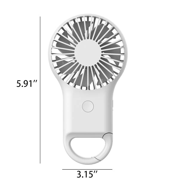 Handheld Mini Powerful Portable USB Rechargeable Pocket Fan