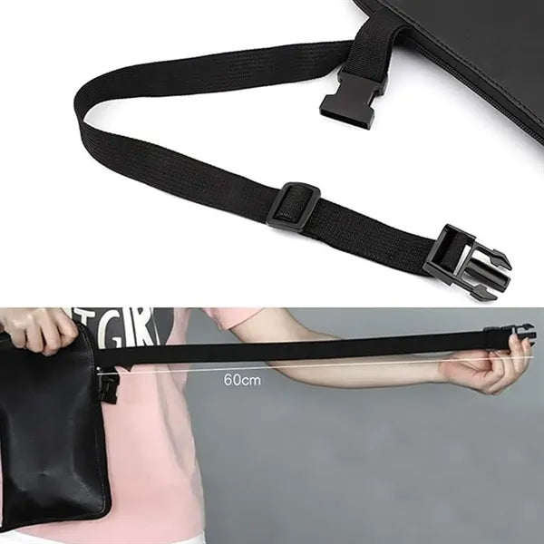 PU Makeup Brush Belt Bag