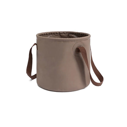 Portable Foldable Travel Bucket With Handle
