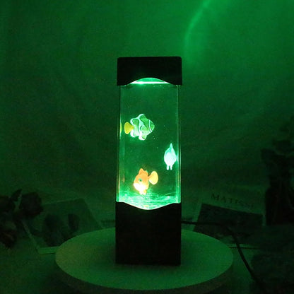 Led Jellyfish Lava Lamp
