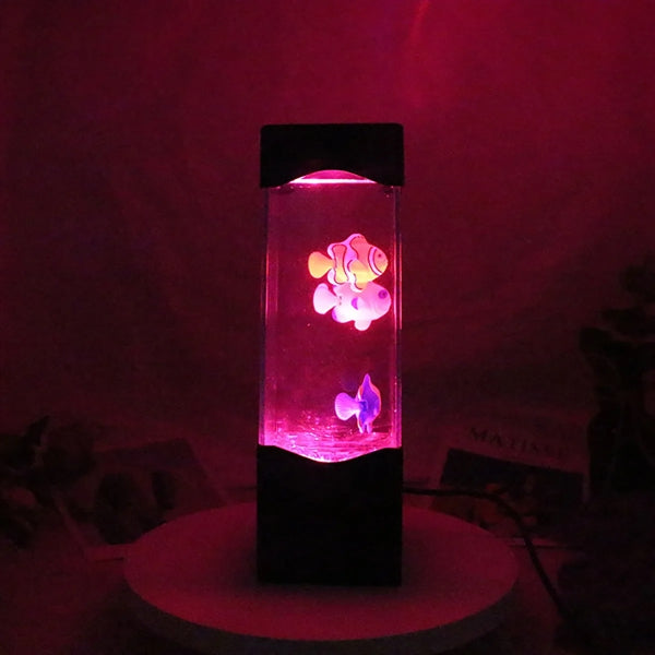 Led Jellyfish Lava Lamp