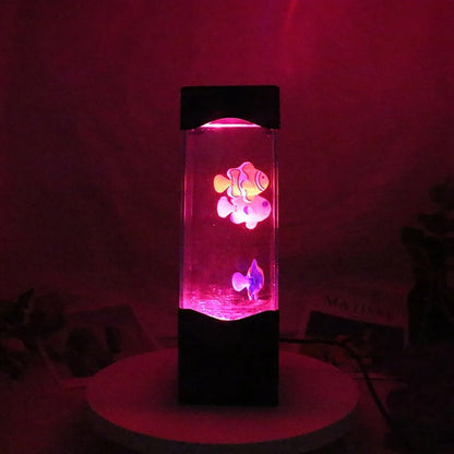 Led Jellyfish Lava Lamp