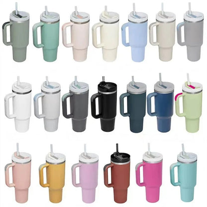 30 oz Stainless Steel Tumbler With Handle